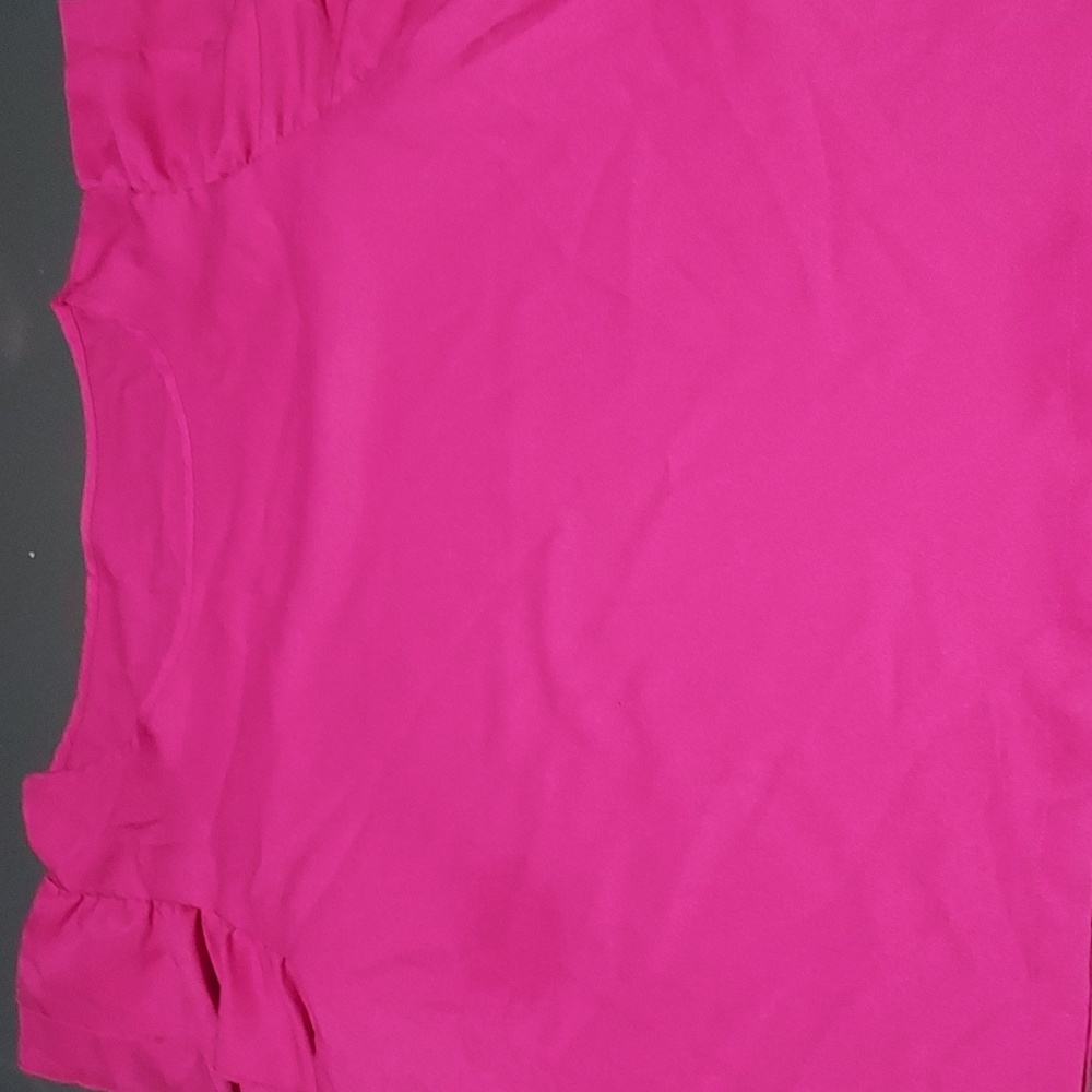 💛2/$6 or 4/$10 Size 2xl Pink Ruffled Top nwt